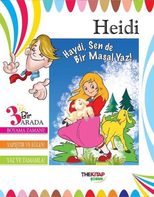 Heidi (Üçü Bir Arada Etkinlik Kitabı)