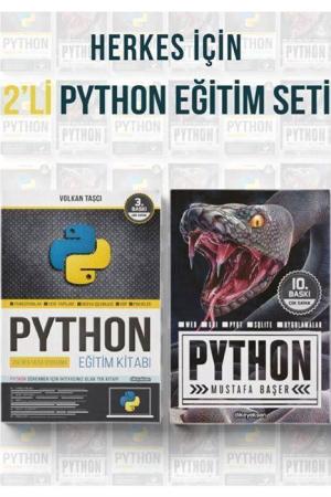 Herkes için 2'li Python Eğitim Seti (2 Kitap)