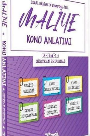 İdari Hakimlik Sınavına Özel Maliye Konu Anlatımı