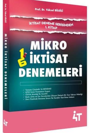 İktisat Deneme Serisinden 1. Kitap Mikro İktisat Denemeleri