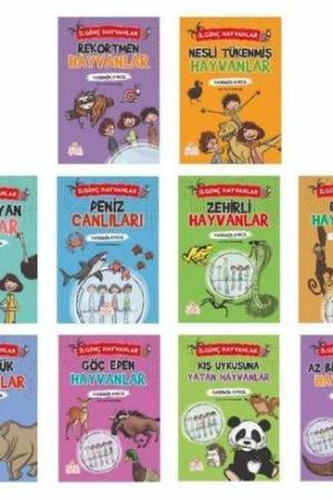 İlginç Hayvanlar (10 Kitap)