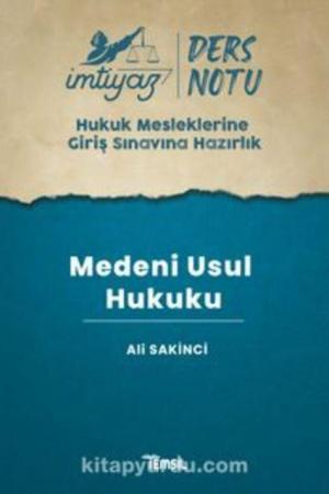 İmtiyaz HMGS Ders Notları Medeni Usul Hukuku