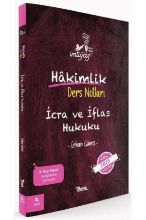İmtiyaz İcra ve İflas Hukuku Hakimlik Ders Notları