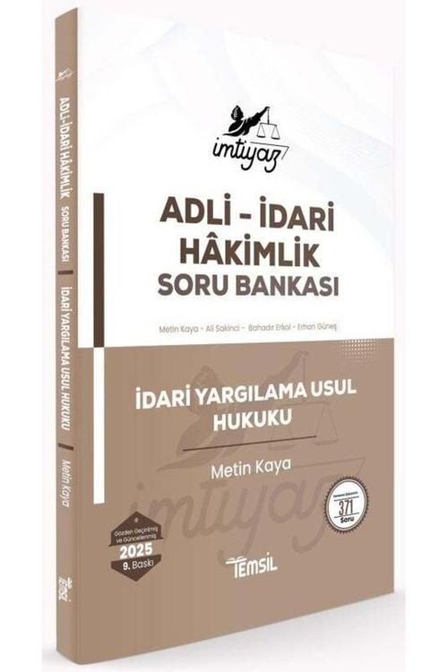 İmtiyaz İdari Yargılama Usul Hukuku Soru Bankası