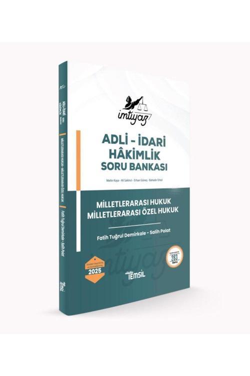 İmtiyaz Milletlerarası Hukuk – Milletlerarası Özel Hukuk Soru Bankası