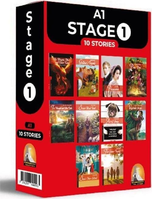 İngilizce Hikaye Stage 1 / 10'lu Hikaye Seti Kutu (A1)