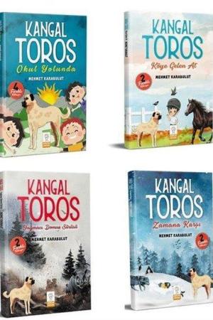 Kangal Toros Serisi 2.Sınıf Okuma Seti 8-14 Yaş (4 Kitap Set)