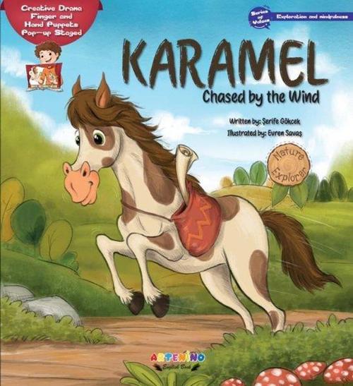 Karamel Chased By The Wind Creative Drama Finger and Hand Puppets Pop-up Staged