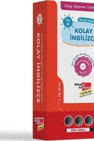 Kolay Öğrenme Yöntemiyle Kolay İngilizce Konuşturan Resimli Kelime Kartları