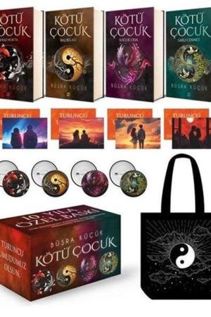 Kötü Çocuk Serisi 4 Kitap Takım (Kutulu Ciltli Set)