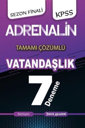 KPSS Adrenalin Vatandaşlık Tamamı Çözümlü 7 Deneme