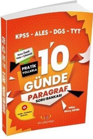 KPSS ALES DGS TYT 10 Günde Paragraf Soru Bankası