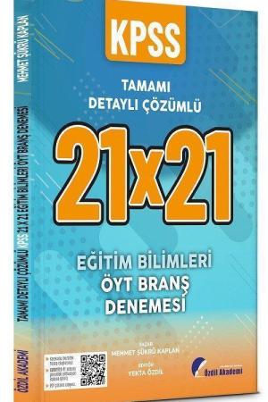 KPSS Eğitim Bilimleri Öğretim Yöntem Teknikleri 21x21 Deneme PDF Çözümlü