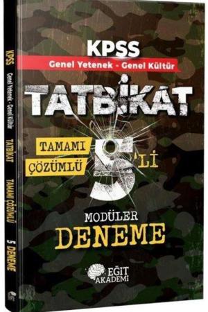 KPSS GYGK Tatbikat Çözümlü 5 Deneme (Lisans-Önlisans-Ortaöğretim)