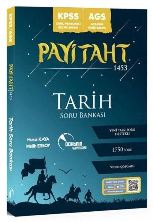 KPSS MEB-AGS Tarih PAYİTAHT 1453 Soru Bankası Çözümlü