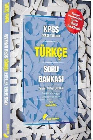 KPSS Türkçe Soru Bankası Çözümlü