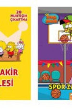 Kral Şakir Boyama Seti (4 Kitap)