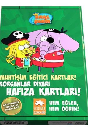Kral Şakir - Korsan Diyarı Hafıza Kartları / Muhtişim Eğitici Kartlar