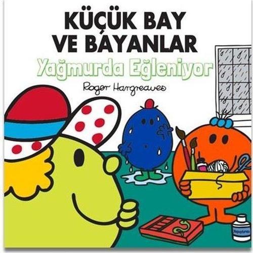 Küçük Bay ve Bayanlar Yağmurda Eğleniyor
