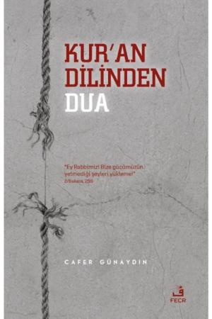 Kur'an Dilinden Dua - Baskı