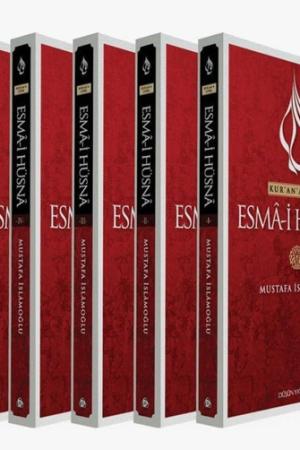 Kur'an'a Göre Esmai Hüsna (5 Cilt) (Karton Kapak)