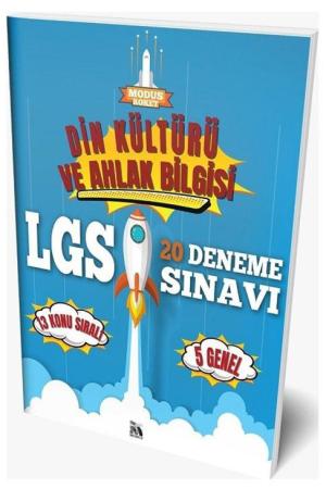 LGS Din Kültürü ve Ahlak Bilgisi Roket 20 Deneme