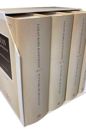 Lozan Barış Konferansı - Tutanaklar, Belgeler (4 Cilt) (Ciltli-Kutulu)