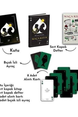 Maça Kızı 8 (2. Kitap) (Ciltli-Kutulu Set)