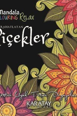 Mandala Colouring Relax Rahatlatan Çiçekler