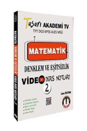 Matematik Denklem Eşitsizlik Video Ders Notları