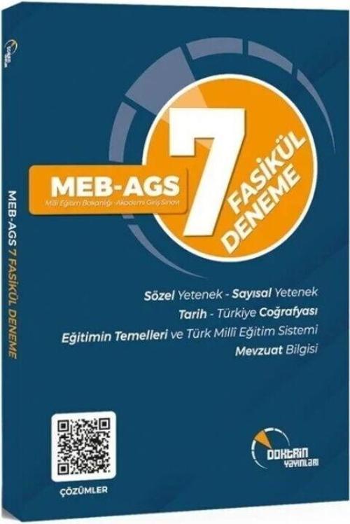MEB AGS 7 Fasikül Deneme