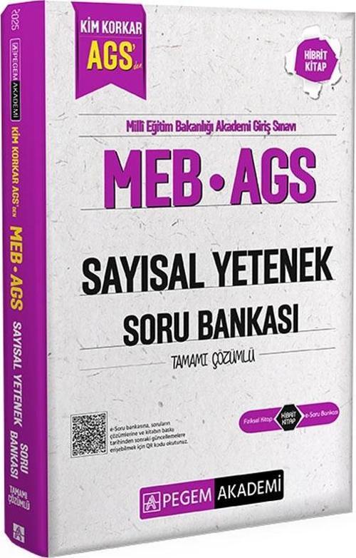 MEB AGS Kim Korkar Sayısal Yetenek Soru Bankası Tamamı Çözümlü