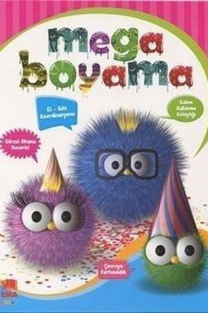 Mega Boyama (Renkli Örnekli, Örneksiz, Çizgi Çalışması)