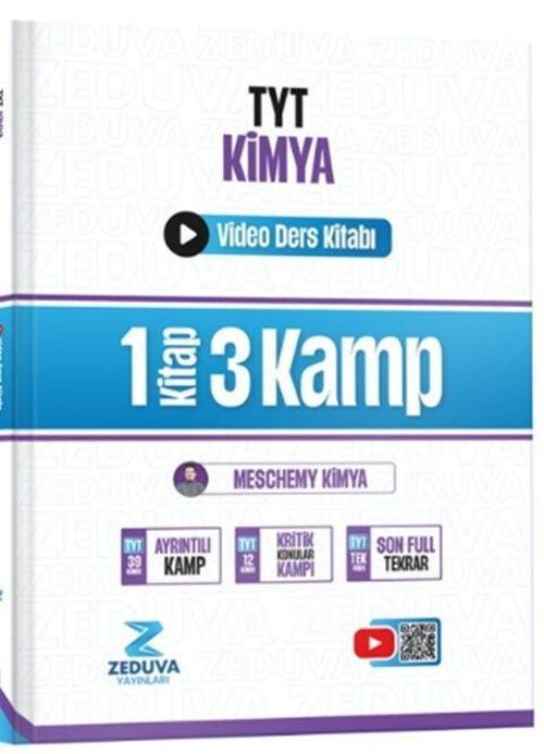 Meschemy Kimya TYT Kimya 1 Kitap 3 Kamp Video Ders Kitabı
