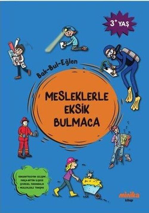 Mesleklerle Eksik Bulmaca / Bak-Bul-Eğlen