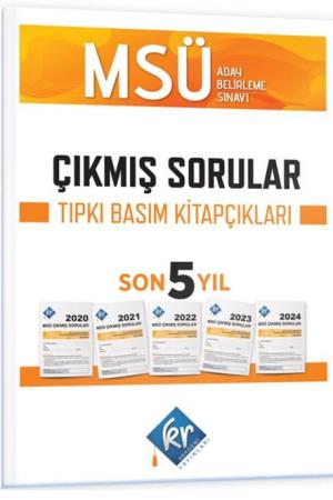 MSÜ Çıkmış Sorular Son 5 Yıl Tıpkı Basım Fasikülleri