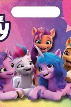 My Little Pony Çıkartma Hediyeli Boyama Albümü