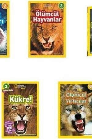 National Geographic Kids Ölümcül Hayvanlar Seti (5 Kitap)