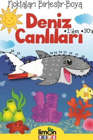 Noktaları Birleştir-Boya Deniz Canlıları