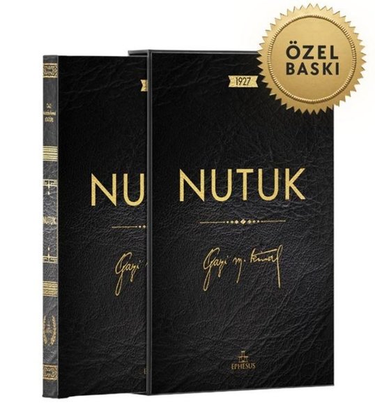 NUTUK (ÖZEL DERİ CİLTLİ VE KUTULU)