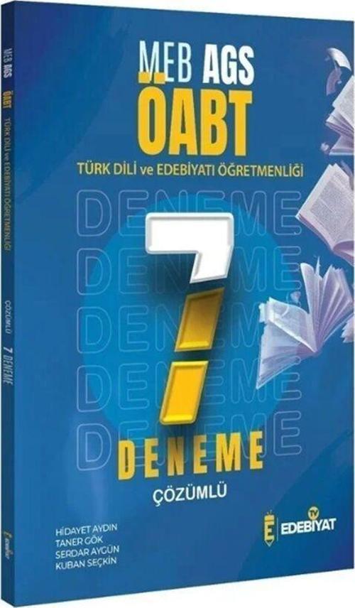 ÖABT MEB-AGS Türk Dili Edebiyatı Öğretmenliği 7 Deneme Çözümlü