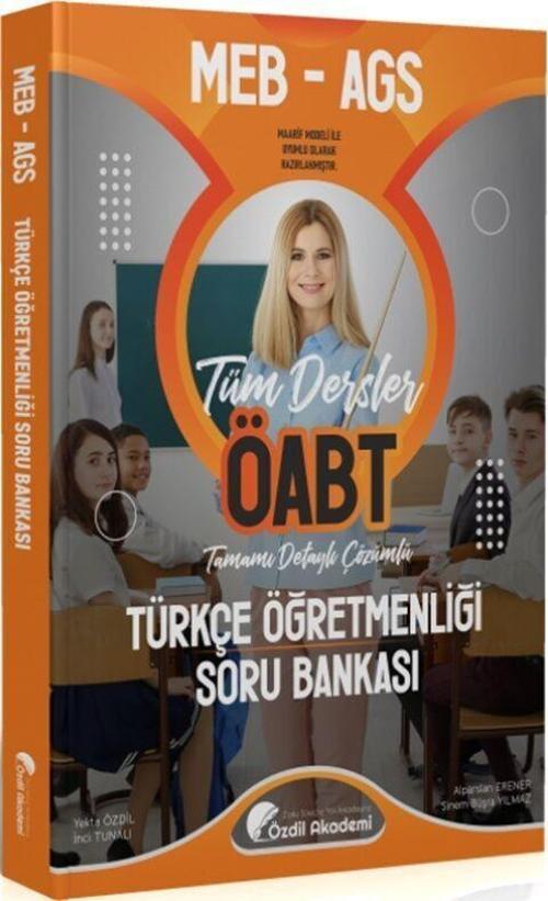 ÖABT MEB-AGS Türkçe Öğretmenliği Soru Bankası Çözümlü