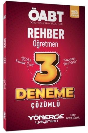 ÖABT Rehber Öğretmen 3 Deneme Çözümlü
