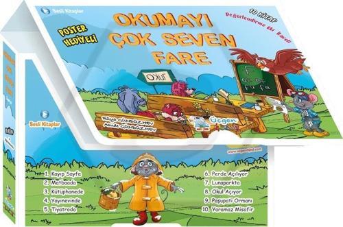 Okumayı Çok Seven Fare (Kutulu 10 Kitap)