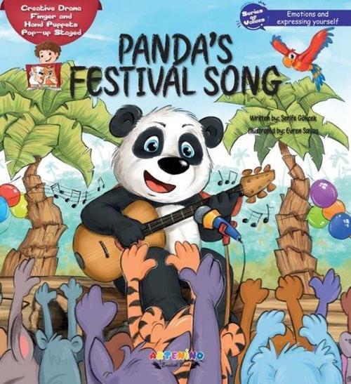 Panda's Festival Song Creative Drama Finger and Hand Puppets Pop-up Staged