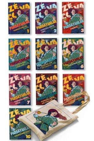 Pardayanlar Seti (Sert Kapak 10 Kitap Takım) (Özel Baskılı Çanta Hediyeli)