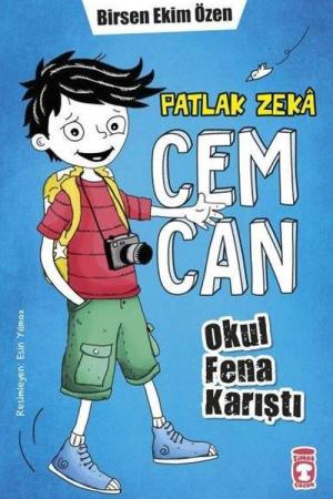 Patlak Zeka Cemcan - Okul Fena Karıştı (Fleksi Cilt)