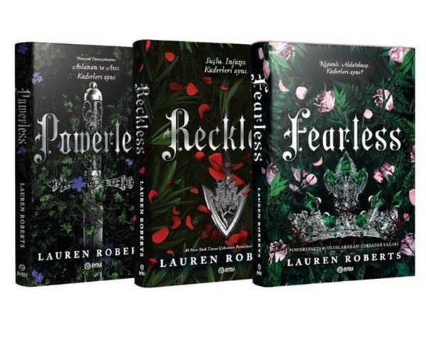 Powerless - Reckless - Fearless 3 Kitap (Ciltli) Set