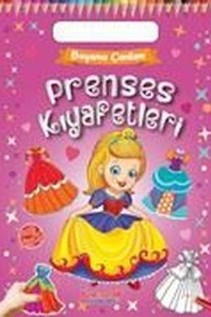 Prenses Kıyafetleri / Boyama Çantam 10