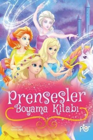 Prensesler Boyama Kitabı